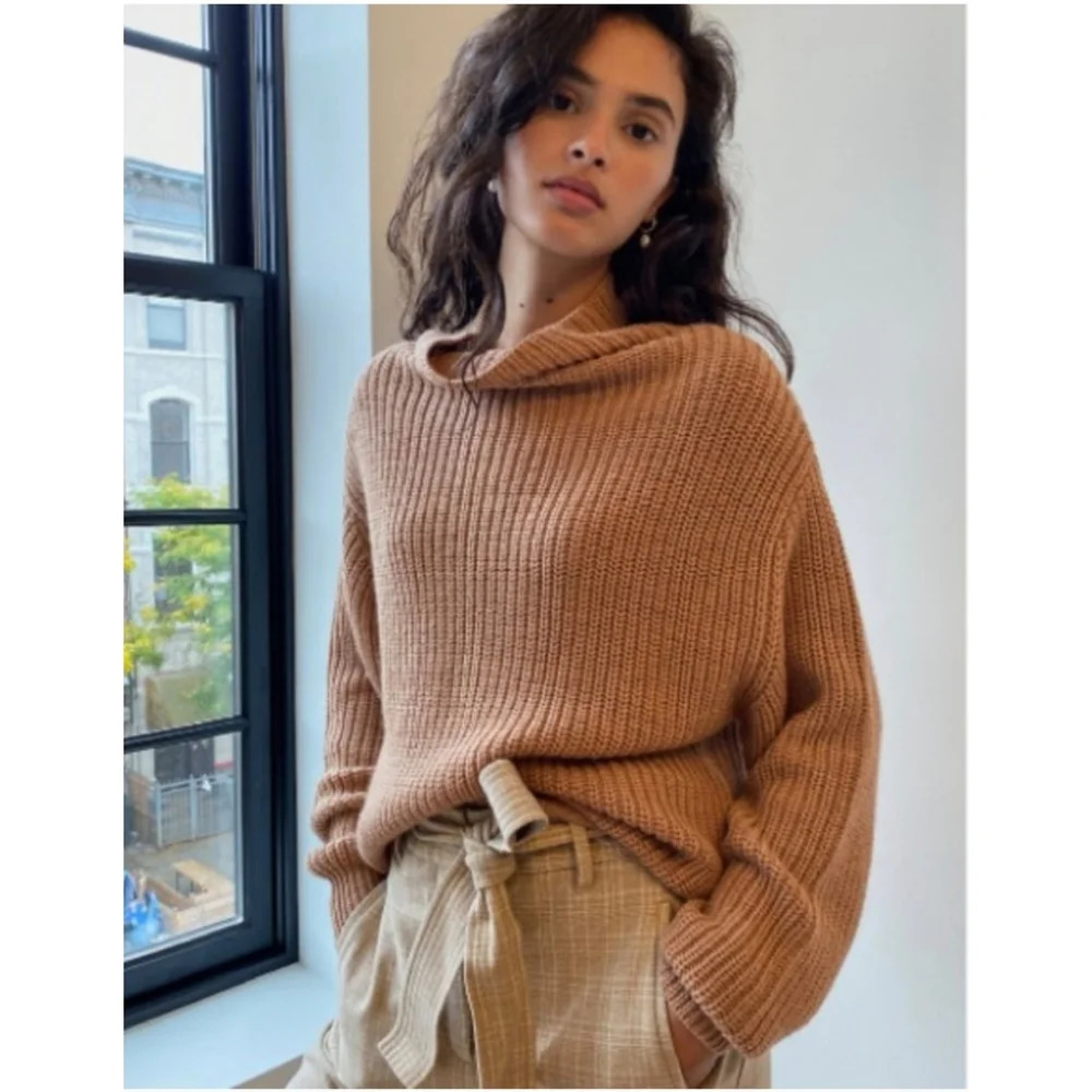 ARITZIA WILFRED Montpellier Waist Sweater Wool Crop XXS